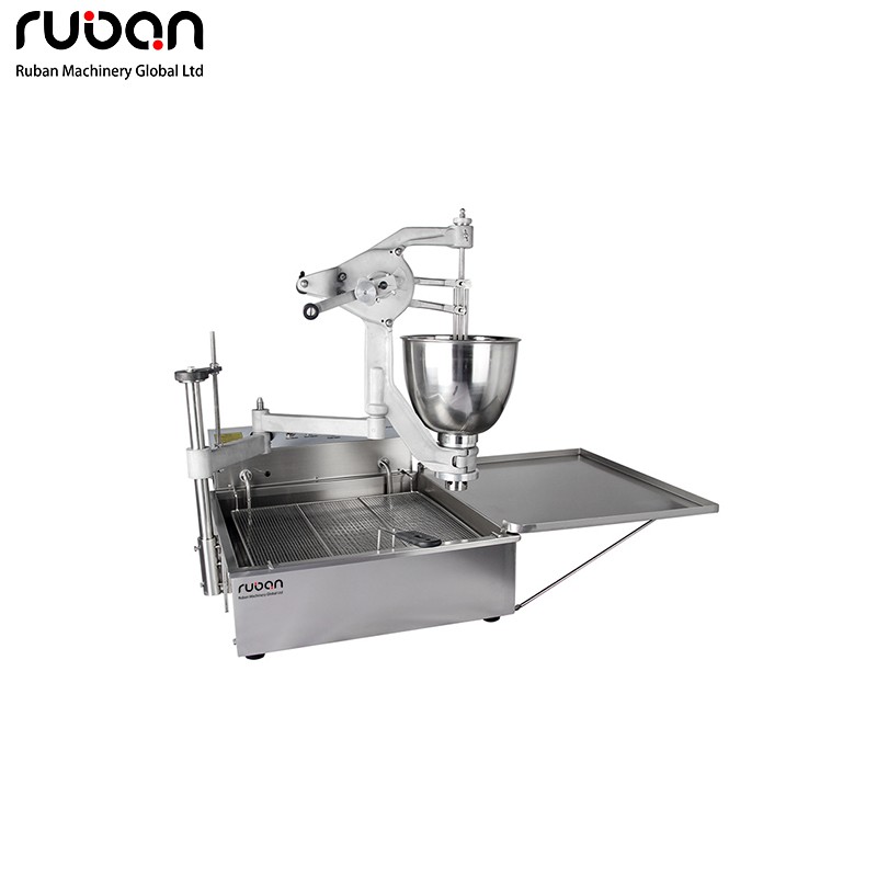 Máquina portátil comercial mini para hacer donas calientes, máquina eléctrica para hacer donas mochi - Ruban