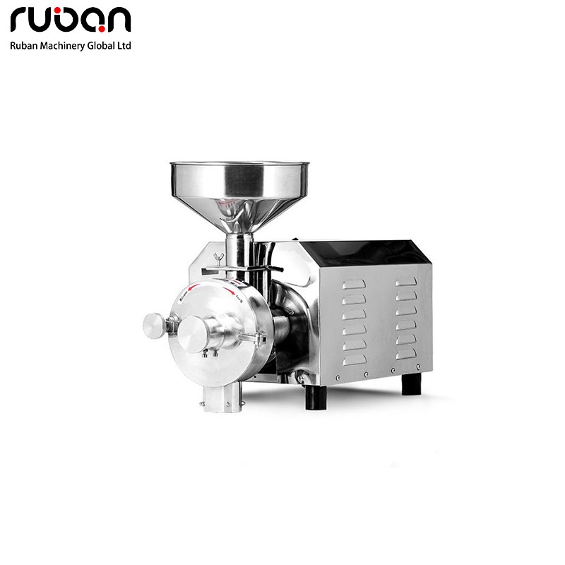 Molino de café industrial Planta de molienda de harina de maíz Máquina para hacer sémola de maíz Molinos secos de masala de maíz Maquinaria para molinos de harina - Ruban