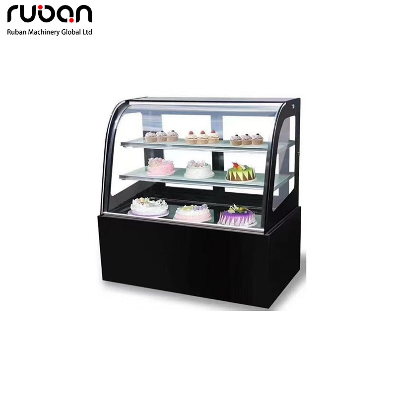 Vitrina refrigerada de mármol y vidrio para panadería, pasteles, panes, mostradores, refrigeradores, congeladores y exhibidores para hoteles y restaurantes. - Ruban