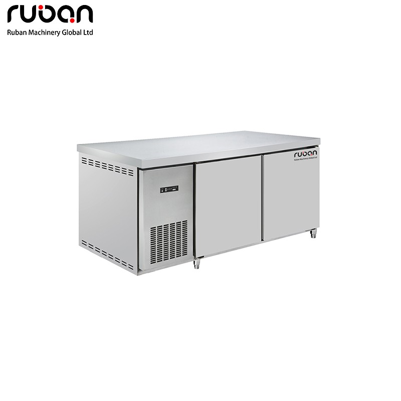 Refrigerador de mesa con congelador y sistema No Frost de lujo, refrigerado por viento. - Ruban