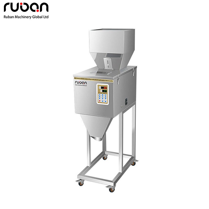 Máquina automática de pesaje y llenado cuantitativo para gránulos, polvos, arroz, granos y frutos secos. - Ruban