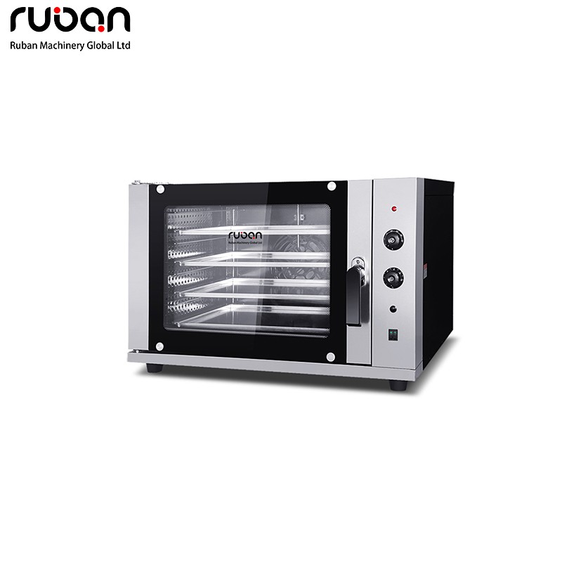 Horno de convección de circulación de aire caliente de 4 bandejas, de gran venta, multifuncional, para hoteles, restaurantes, panaderías y pastelerías. - Ruban