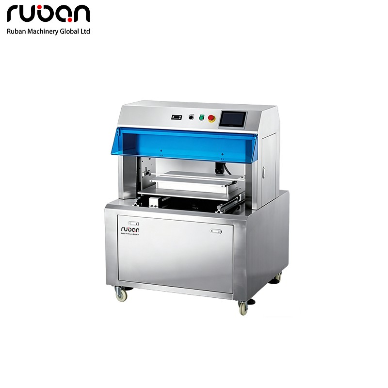 Máquina cortadora de pasteles automática comercial, rebanadora industrial para múltiples tipos de pasteles. - Ruban