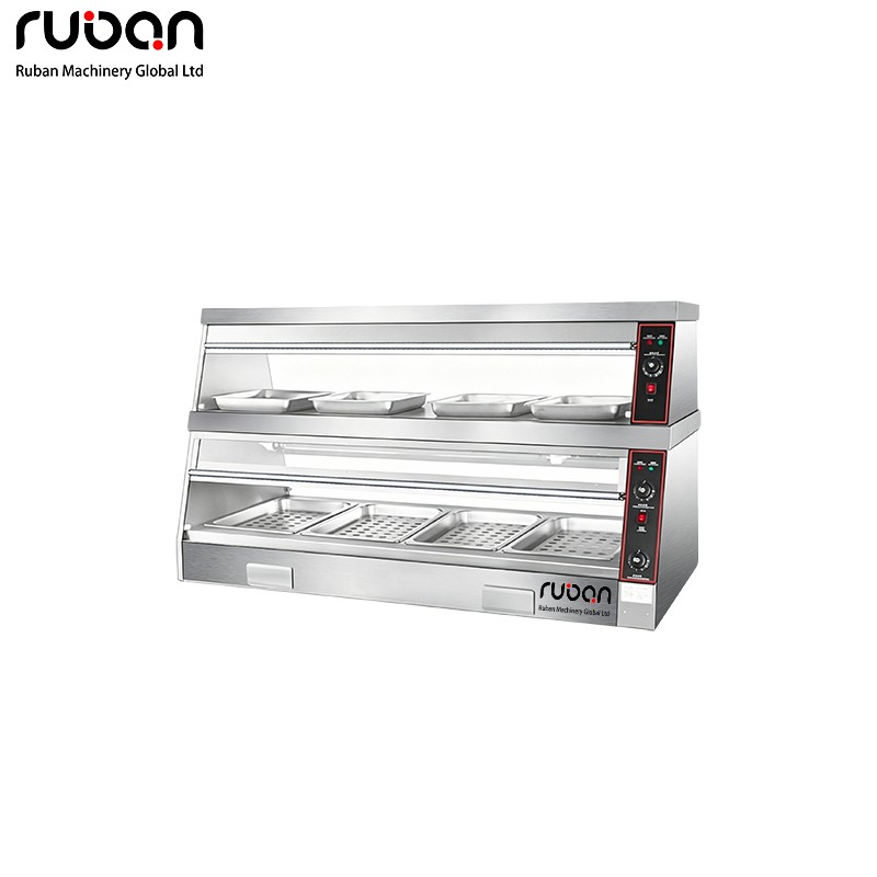 Dual Zone Heated Display Showcase