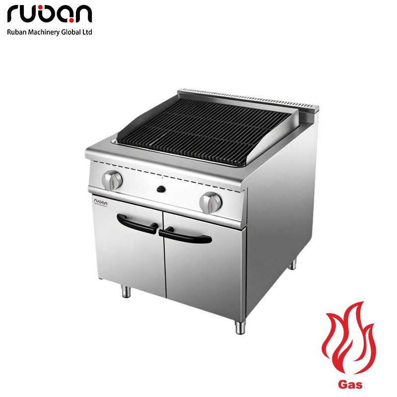 Commercial gas lava rock grill wholesale
