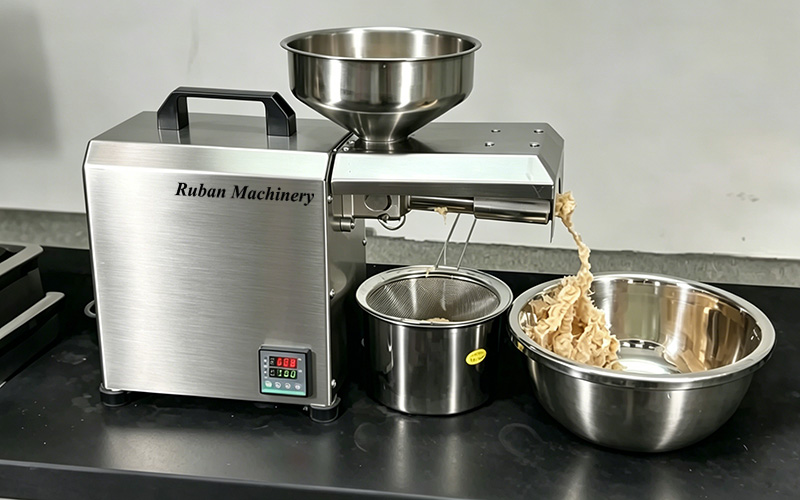 Extractor automático multifuncional de aceite de semillas – Máquina profesional de prensado de aceite en frío y en caliente